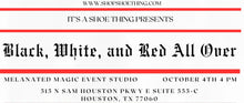 Load image into Gallery viewer, Black, White, and Red All Over